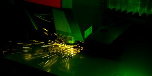 Fiber Laser in Action